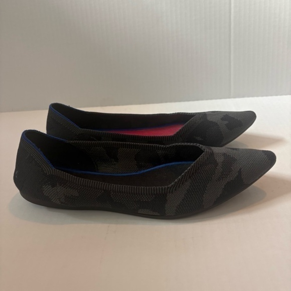 Rothy’s The Point Black Camo Size 11